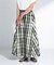 マルチチェックカラースカート