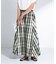 マルチチェックカラースカート