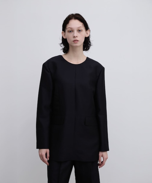 UNiPH シルクウールツイルプルオーバー