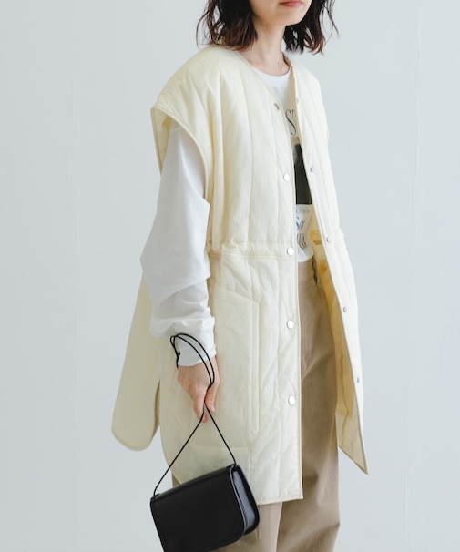 キルティングジレ