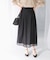 シアーメッシュフレアスカート