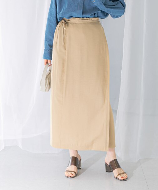 ラップデザインスカート
