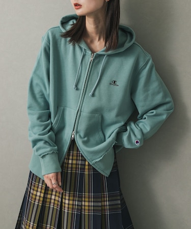 『別注』Champion×SENSE OF PLACE　ジップパーカー