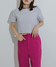 クロップドTシャツ(半袖)