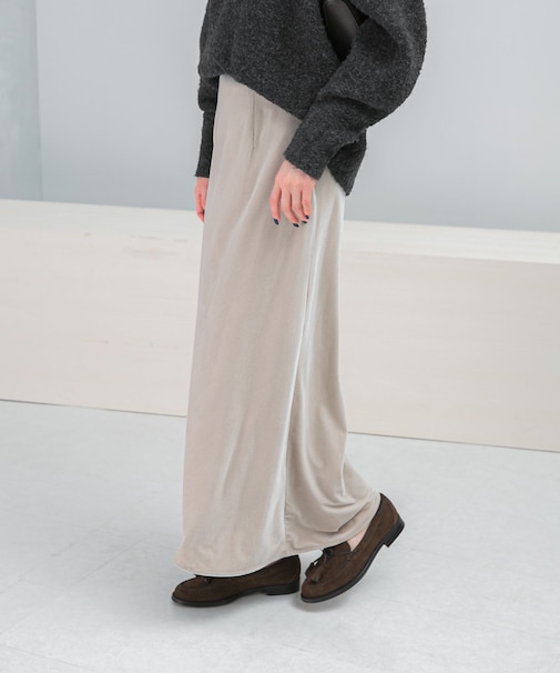 ベロアロングスカート