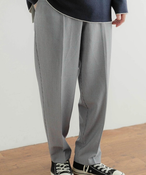 ストレッチ×ウォッシャブル裏キモウスラックス