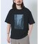 接触冷感クルーネックフォトプリントTシャツ