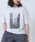 接触冷感クルーネックフォトプリントTシャツ