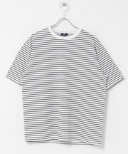 ポンチボーダー ショートスリーブカットソー