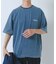 HIGH COOLワンポイント刺繍デニムTシャツ