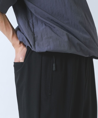 『接触冷感／吸水速乾／イージーケア』多機能ナイロンストレッチイージーパンツ