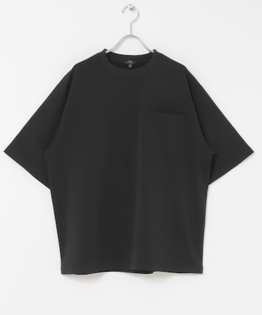 『接触冷感／吸水速乾』クールタッチクレープジョーゼットTシャツ