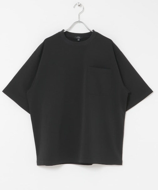『接触冷感／吸水速乾』クールタッチクレープジョーゼットTシャツ