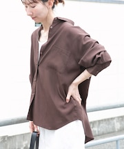 REFINED LINEN 2WAYシャツ
