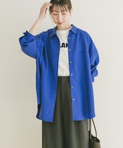 REFINED LINEN 2WAYシャツ