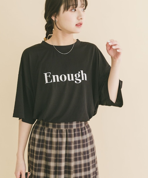 ロゴプリントビッグTシャツ