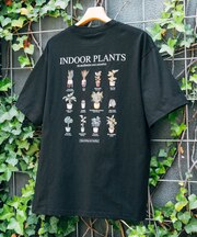 Plantsバックプリント USEDライク Tシャツ