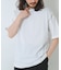 ブランケットステッチ クルーネックTシャツ