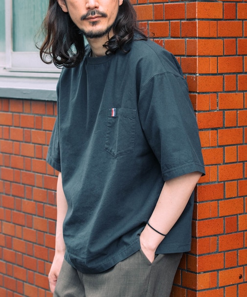 『吸水速乾』フレンチリネン×COOLMAX フハクTシャツ