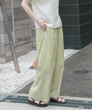 『洗濯可』ヨウリュウワイドパンツ