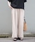 REFINED LINEN イージーパンツ