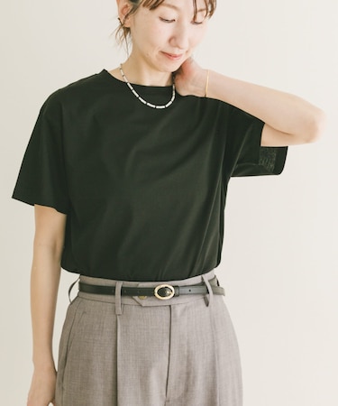 シルケット半袖Tシャツ