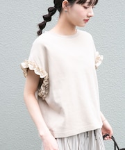ドッキングフリルTシャツ