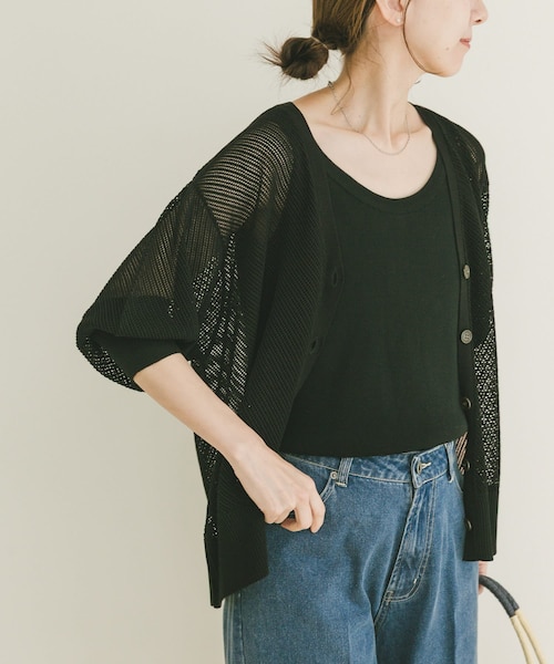 NUMBERING JACQUARD ZIP UP KNIT TOP｜エックスガールのアウトレット