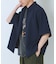 2WAYストレッチ半袖ジップアップシャツ