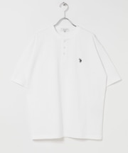 U.S. POLO ASSN　天竺ヘンリーTシャツ