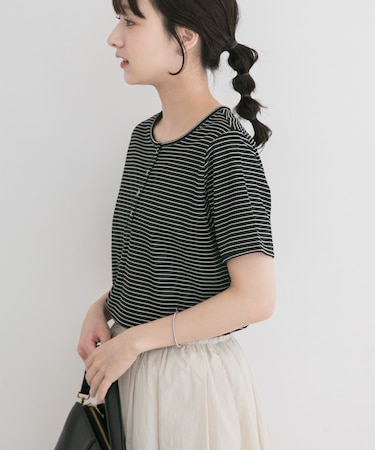 ワッフル半袖Tシャツ