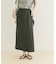 『イージーケア／接触冷感／UVカット』SMOOTH LINEN TOUCH ラップスカート