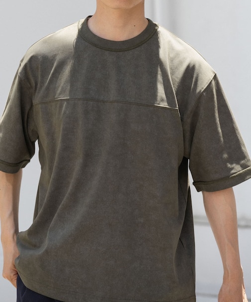 ライトウェイト ムラ染めTシャツ