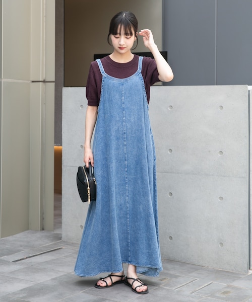 綿麻デニムキャミワンピース｜アーバンリサーチウェアハウスの