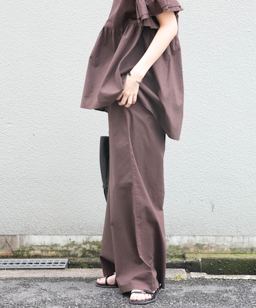 イージーワイドパンツ