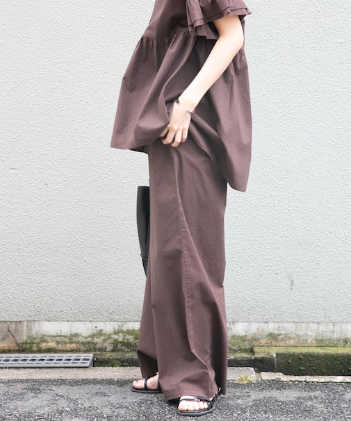 イージーワイドパンツ