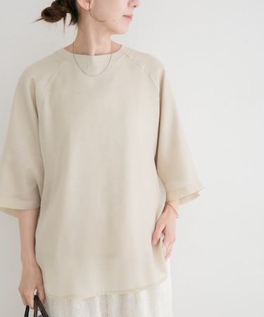 オーガンジーレイヤードTシャツ