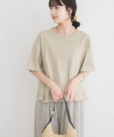ピグメント半袖Tシャツ
