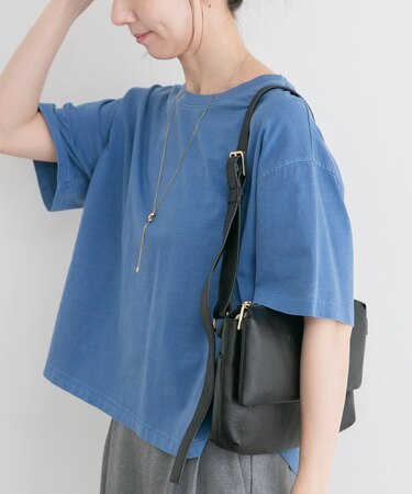 ピグメント半袖Tシャツ