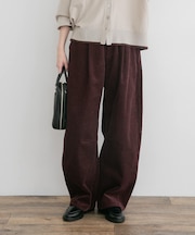 コーデュロイバレルパンツ