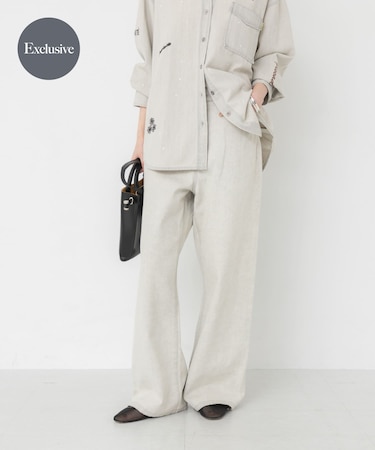『別注』PICCADILLY×URBAN RESEARCH デニムストレートパンツ