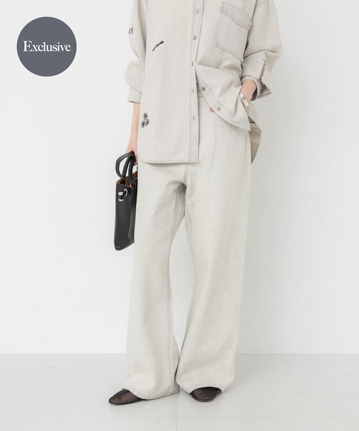 『別注』PICCADILLY×URBAN RESEARCH デニムストレートパンツ