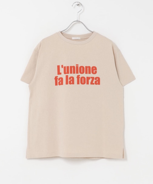 ロゴハンソデTシャツ
