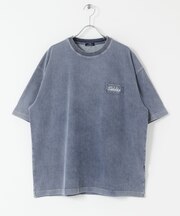 HIGH COOLワンポイント刺繍デニムTシャツ