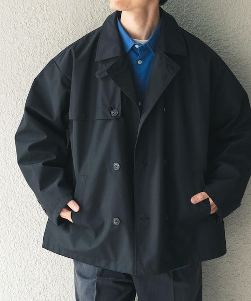 撥水×防風 3Layerショートトレンチ