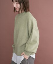 ボリュームスリーブニット