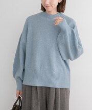 ボリュームスリーブニット