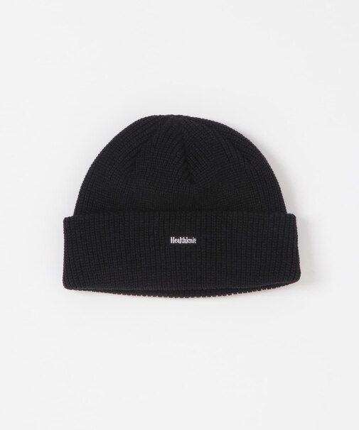 Healthknit ワンポイントロゴ刺繍ニットCAP