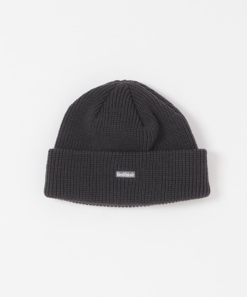 Healthknit ワンポイントロゴ刺繍ニットCAP