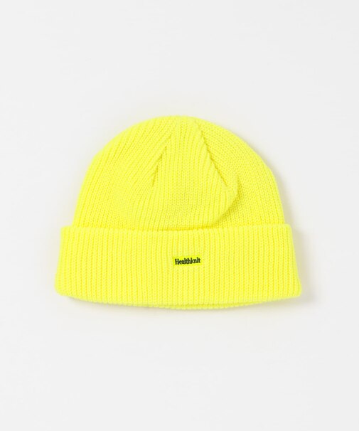 Healthknit ワンポイントロゴ刺繍ニットCAP